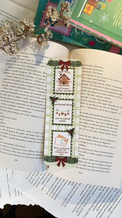 Stamp Christmas Bookmark