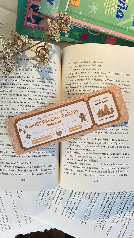 Gingerbread Bookmark