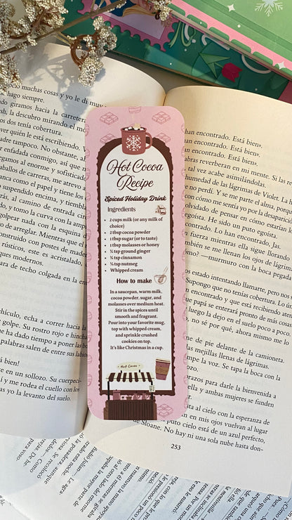 Recipe Christmas Bookmark