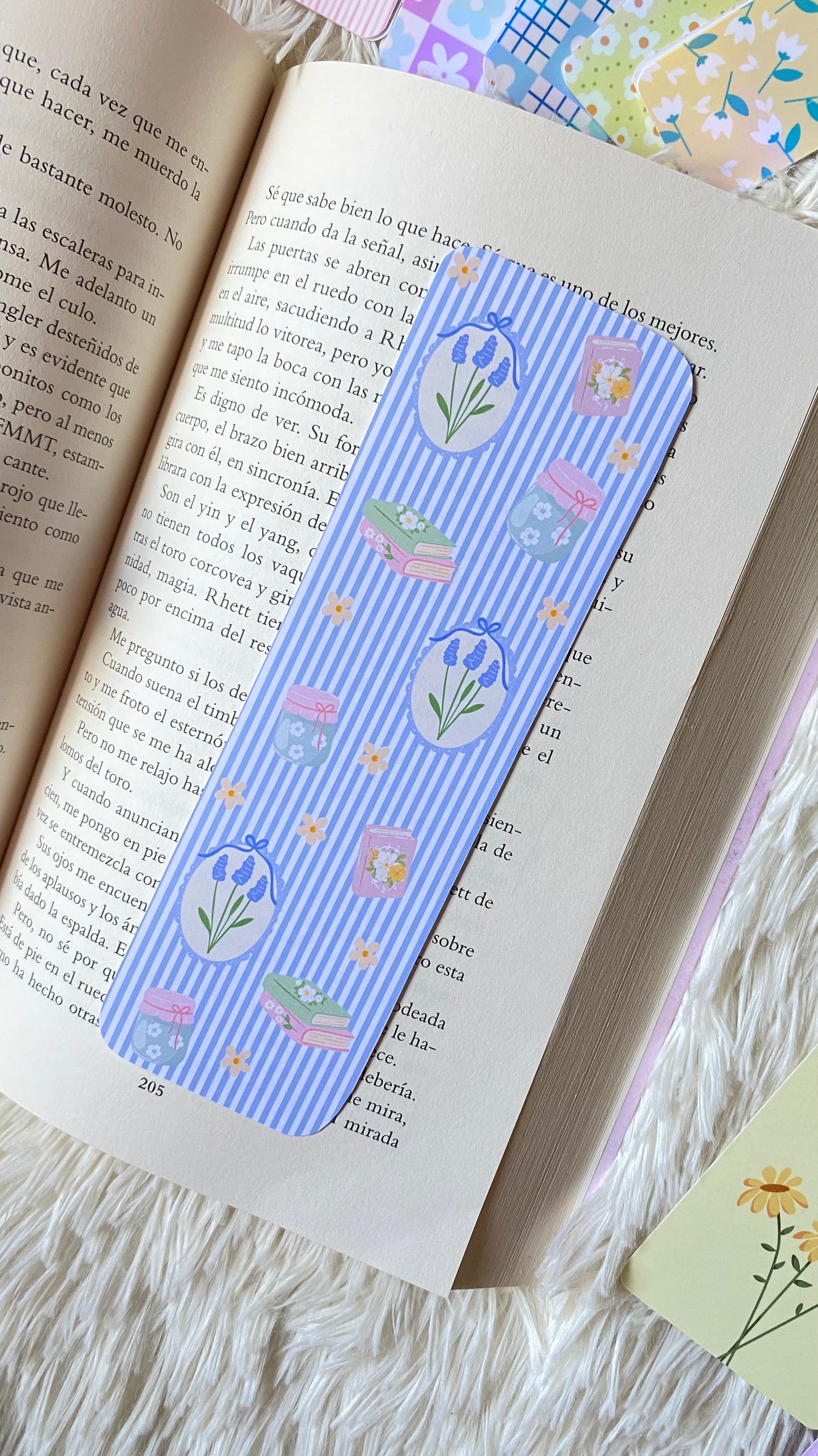 Spring coquette Bookmark