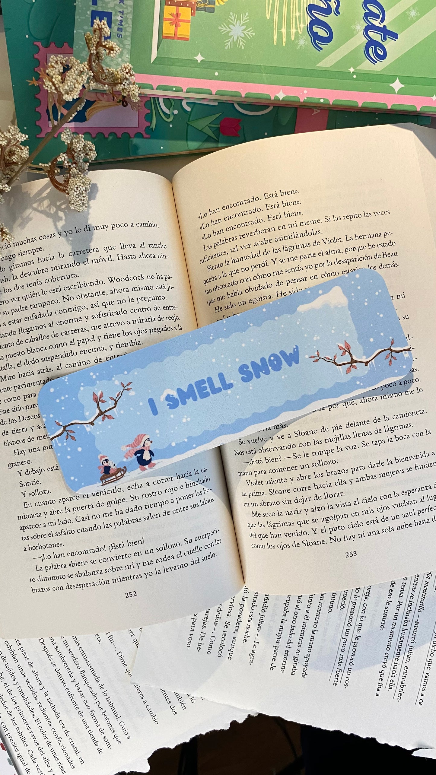 I smell snow Bookmark