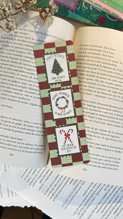 Stamp Christmas Bookmark