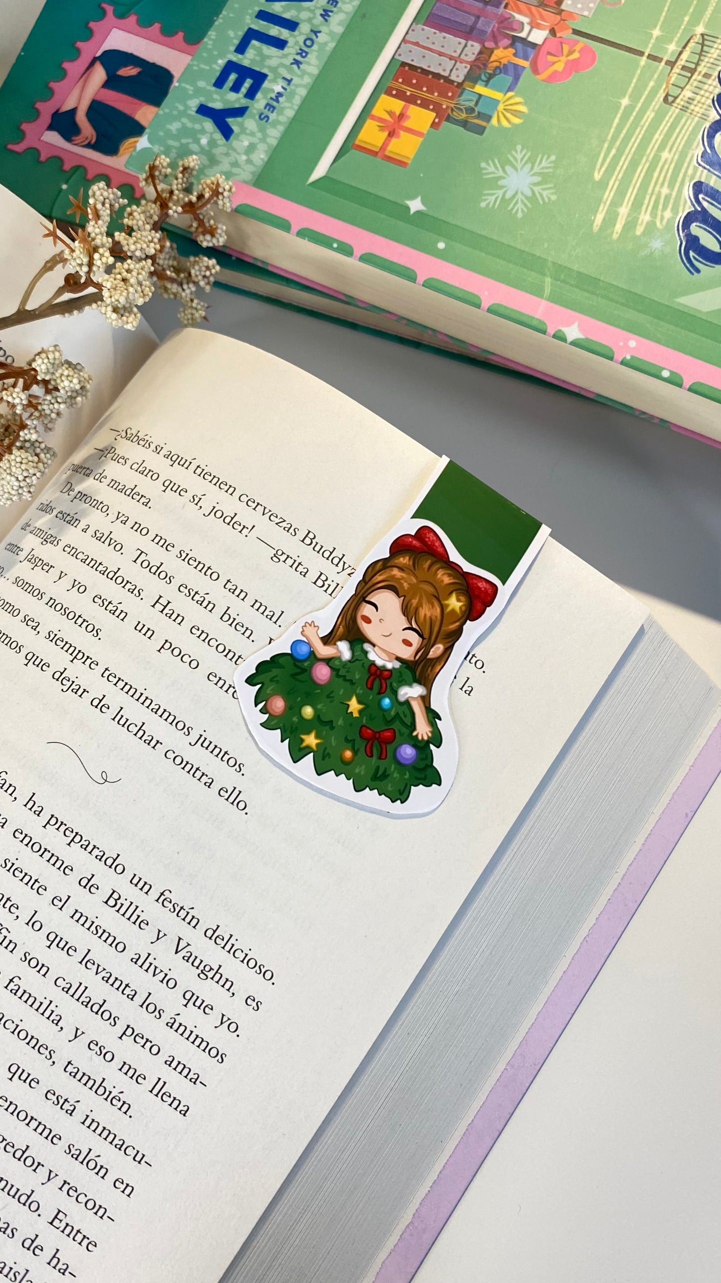Christmas Tree Magnetic Bookmark