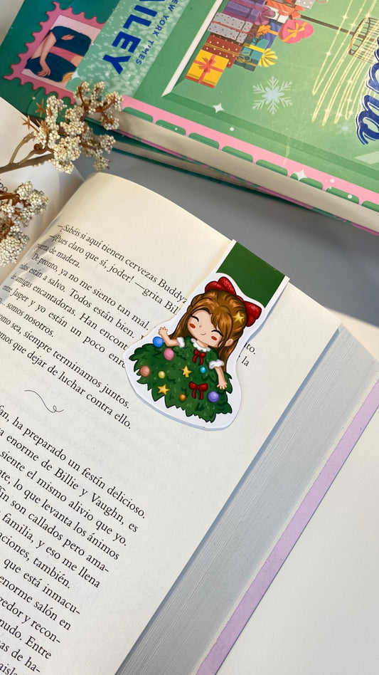 Christmas Tree Magnetic Bookmark