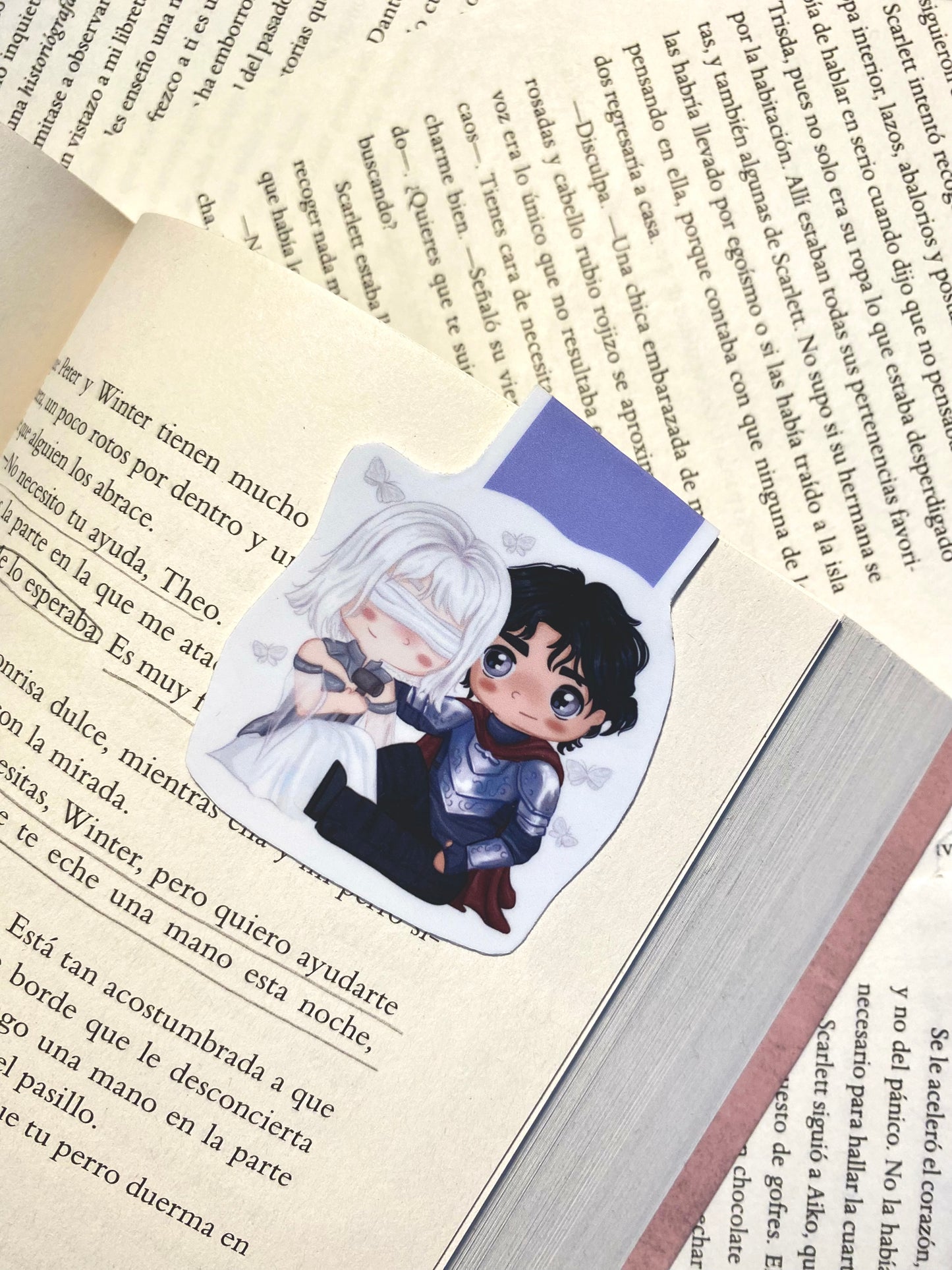 Sybil y Rodrick Magnetic Bookmark