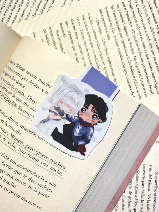Sybil y Rodrick Magnetic Bookmark