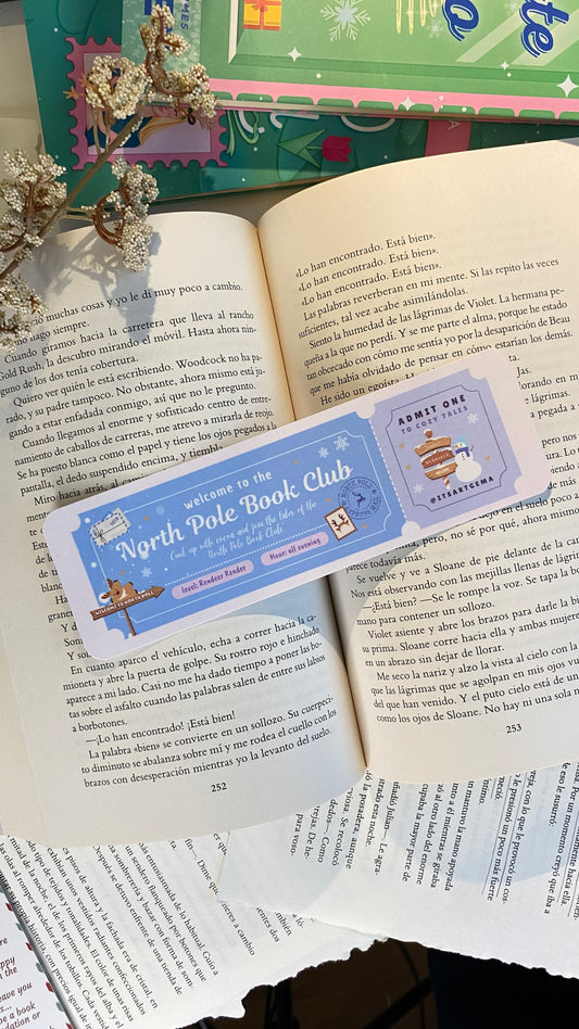 North Pole Bookmark