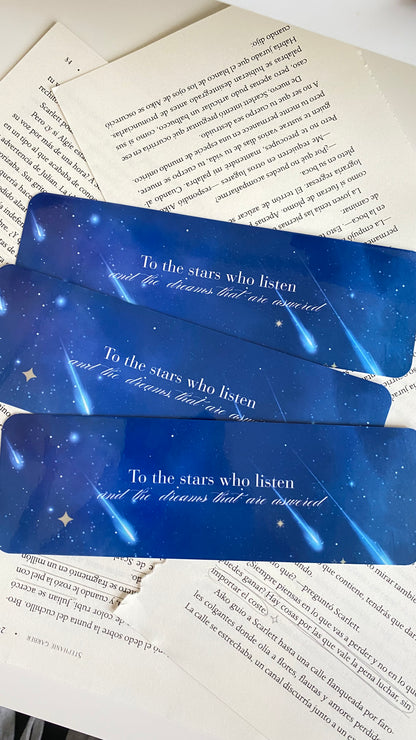 Feyre y Rhysand Bookmark Illustration