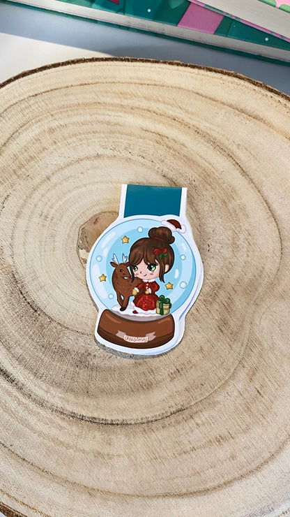 Crystal Ball Magnetic Bookmark