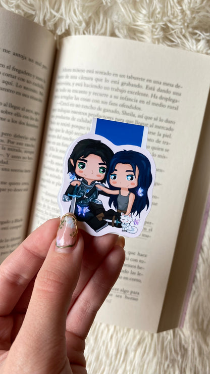 Quicksilver magnetic bookmark