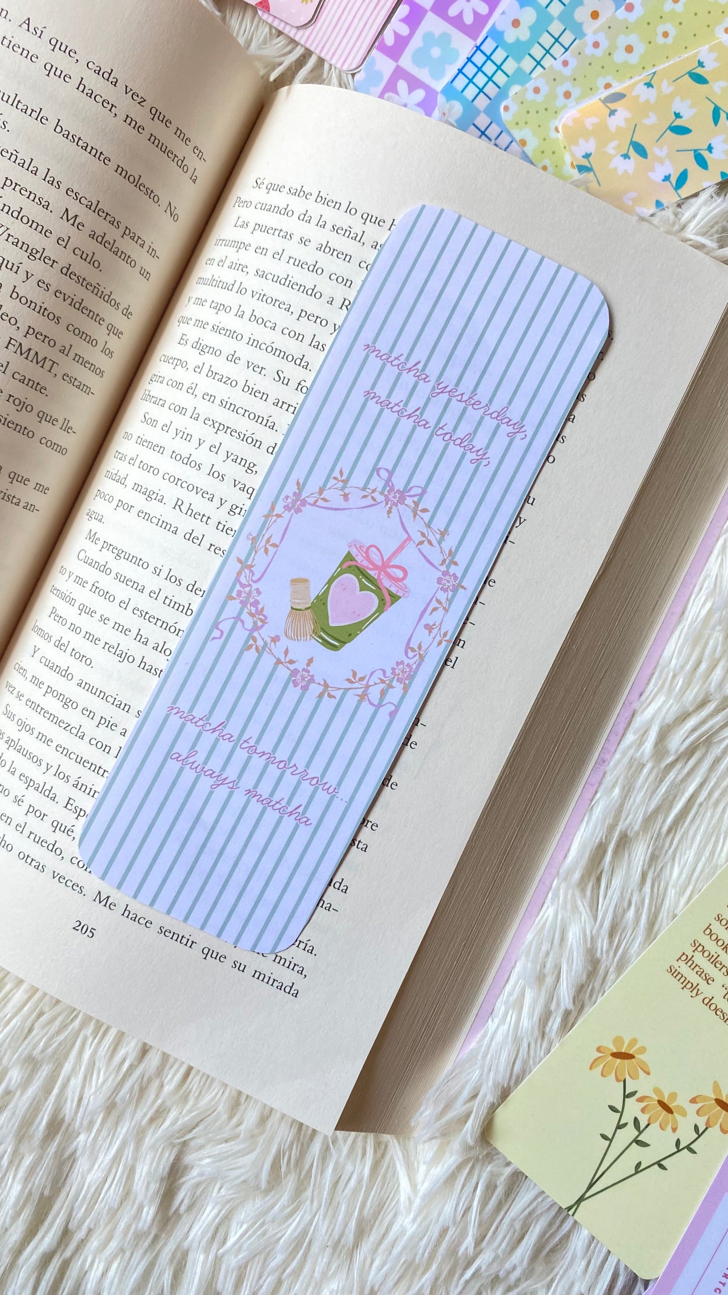 Always Matcha Bookmark