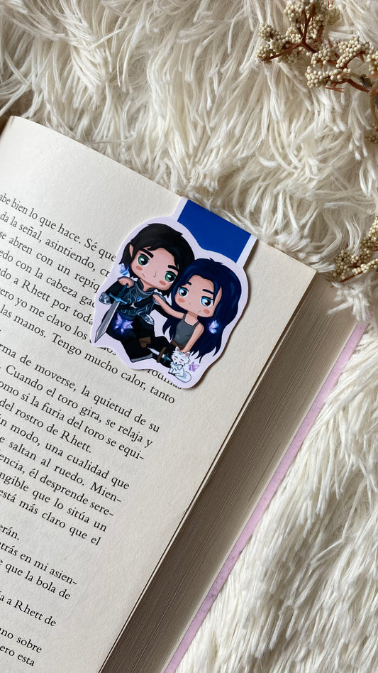 Quicksilver magnetic bookmark