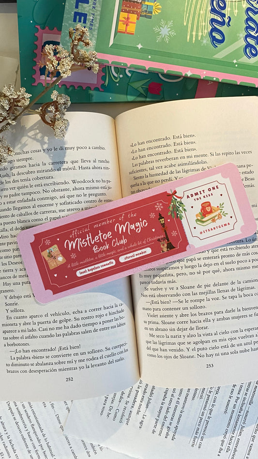 Mistletoe Magic Bookmark