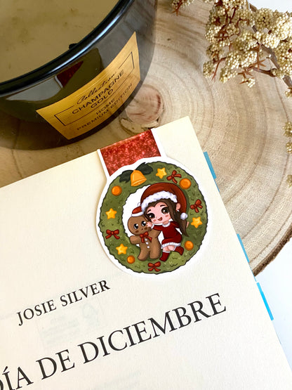 Christmas Magnetic Bookmark