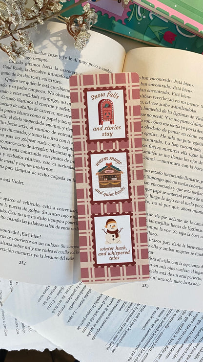 Stamp Christmas Bookmark