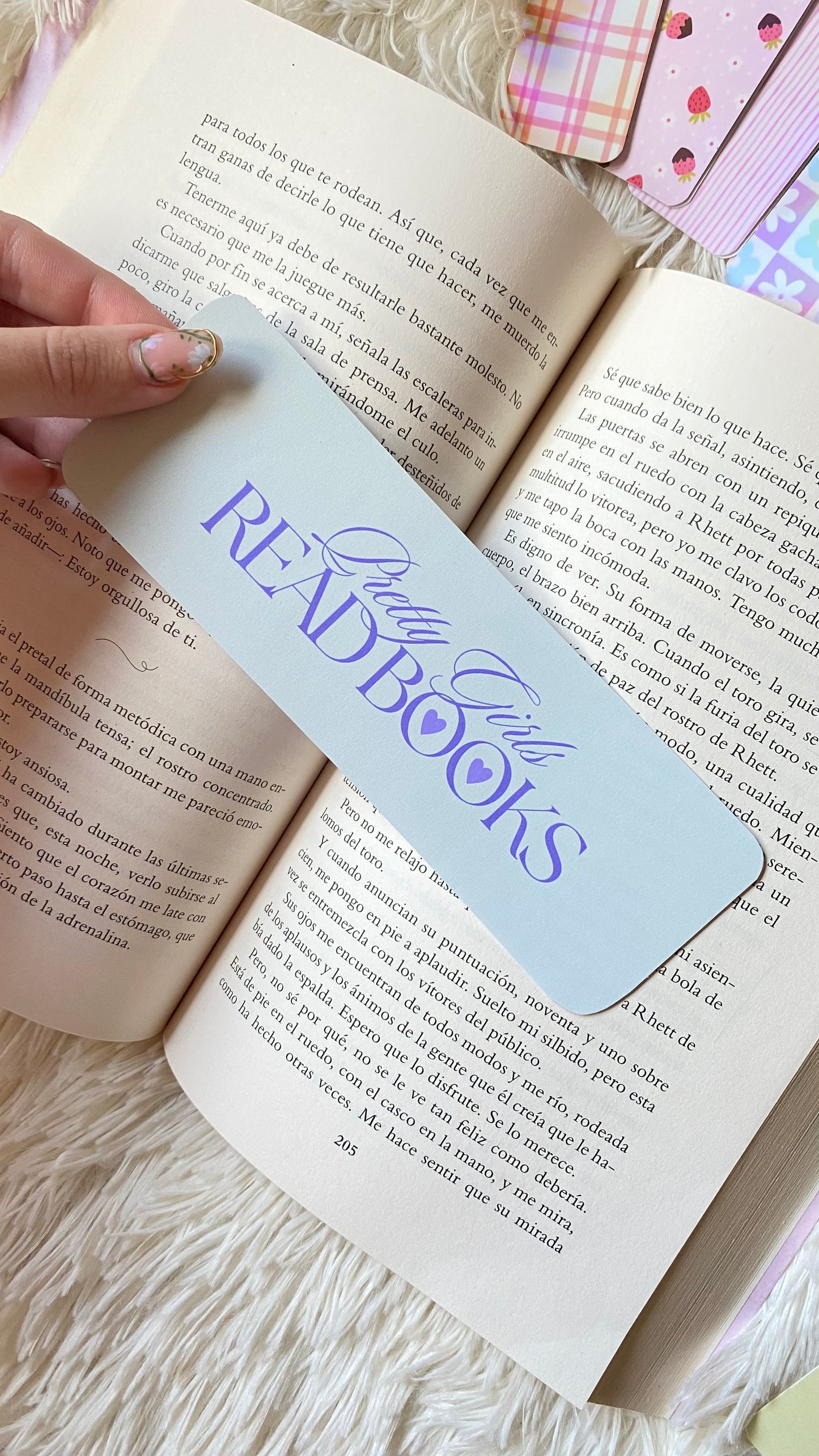 Pretty Girls Read Books Bookmark