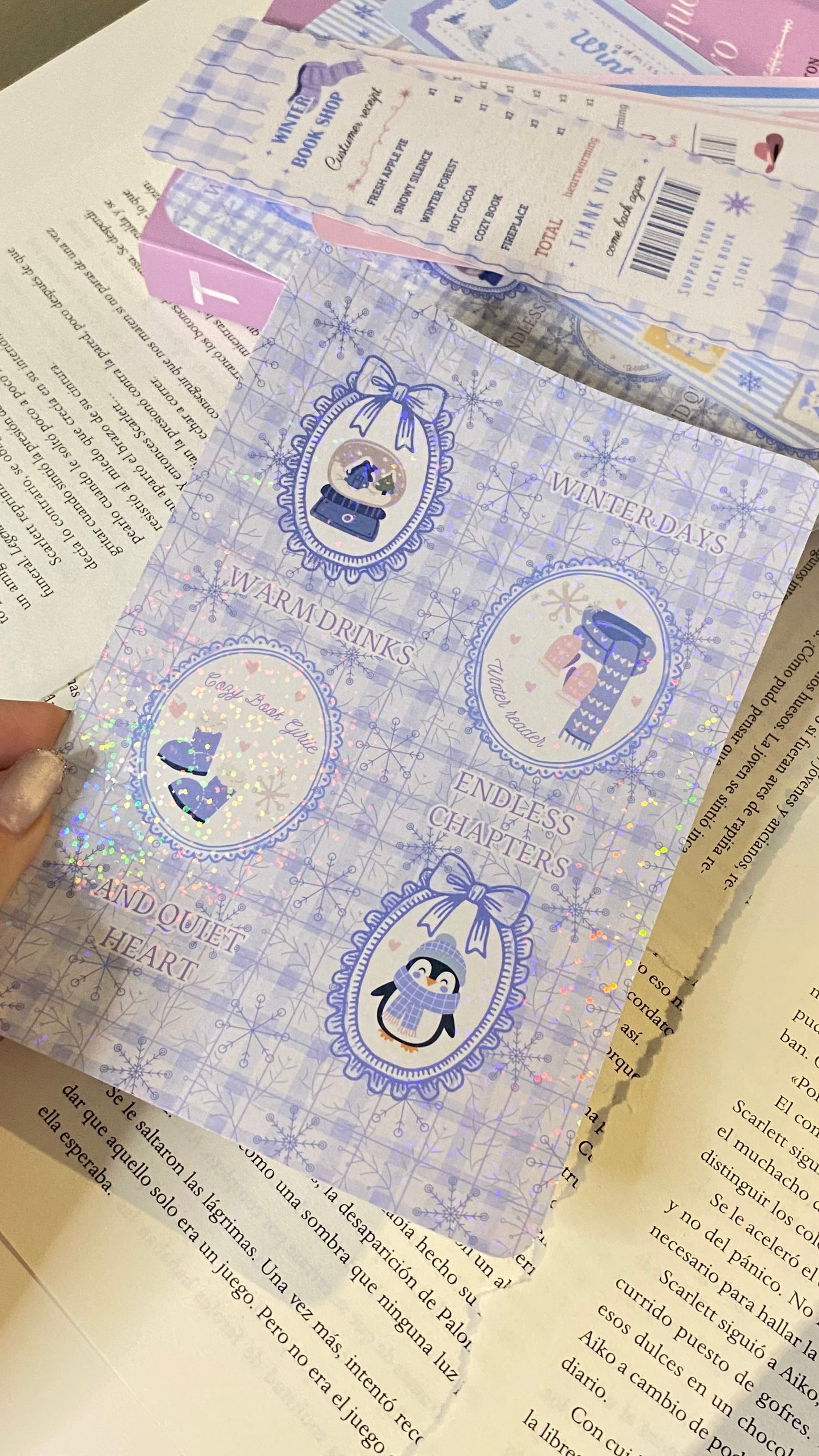 Winter Kindle Insert