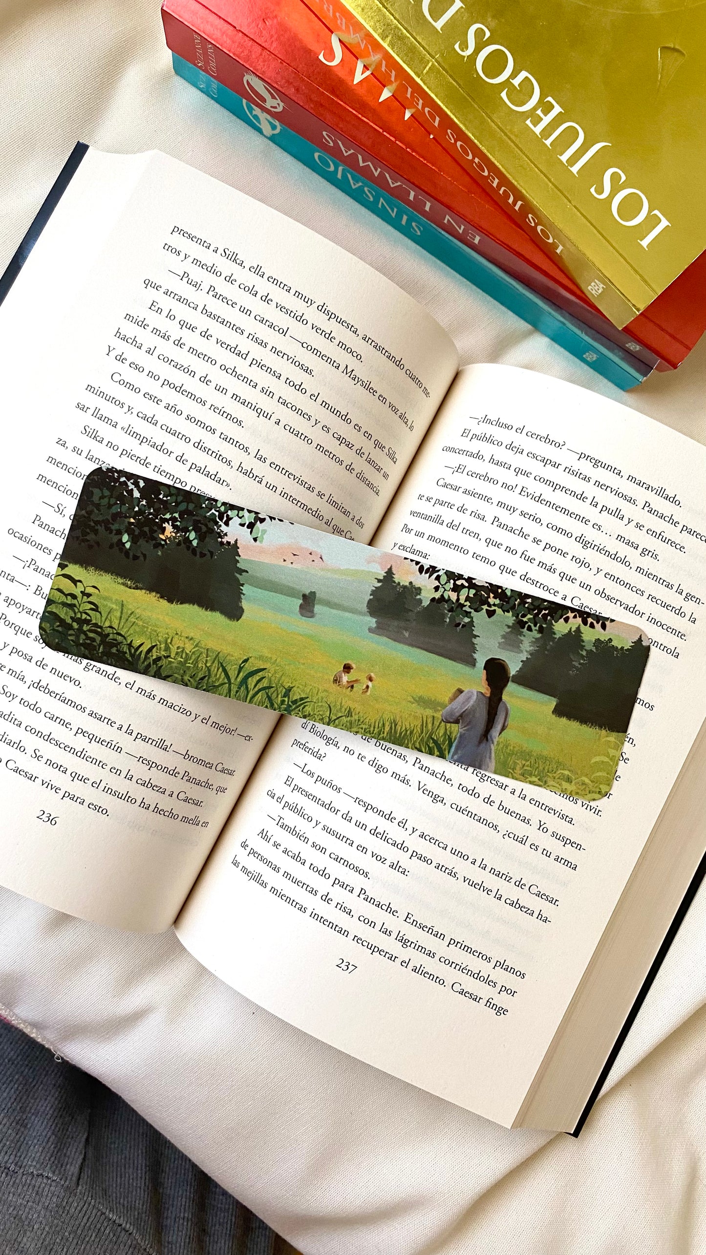 Hunger Games Bookmark Illustration