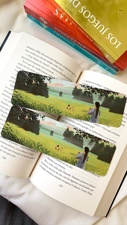 Hunger Games Bookmark Illustration