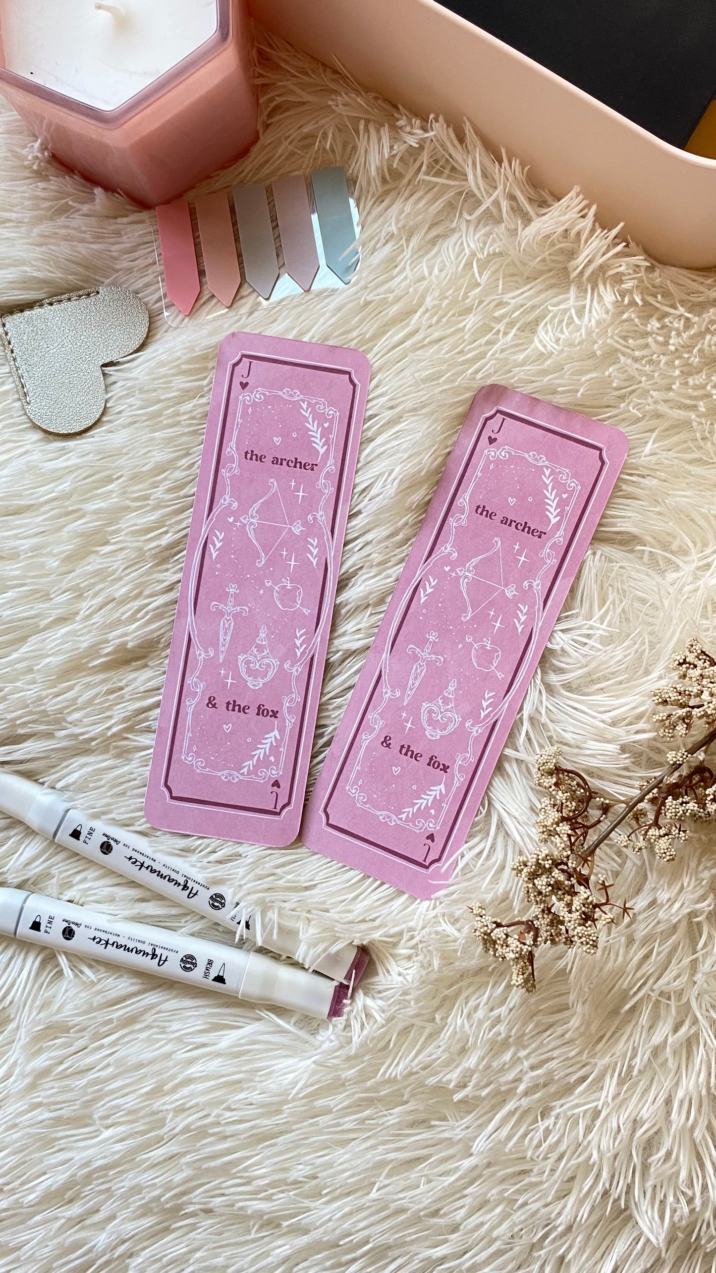 Once Upon a Broken Heart Bookmark Illustration