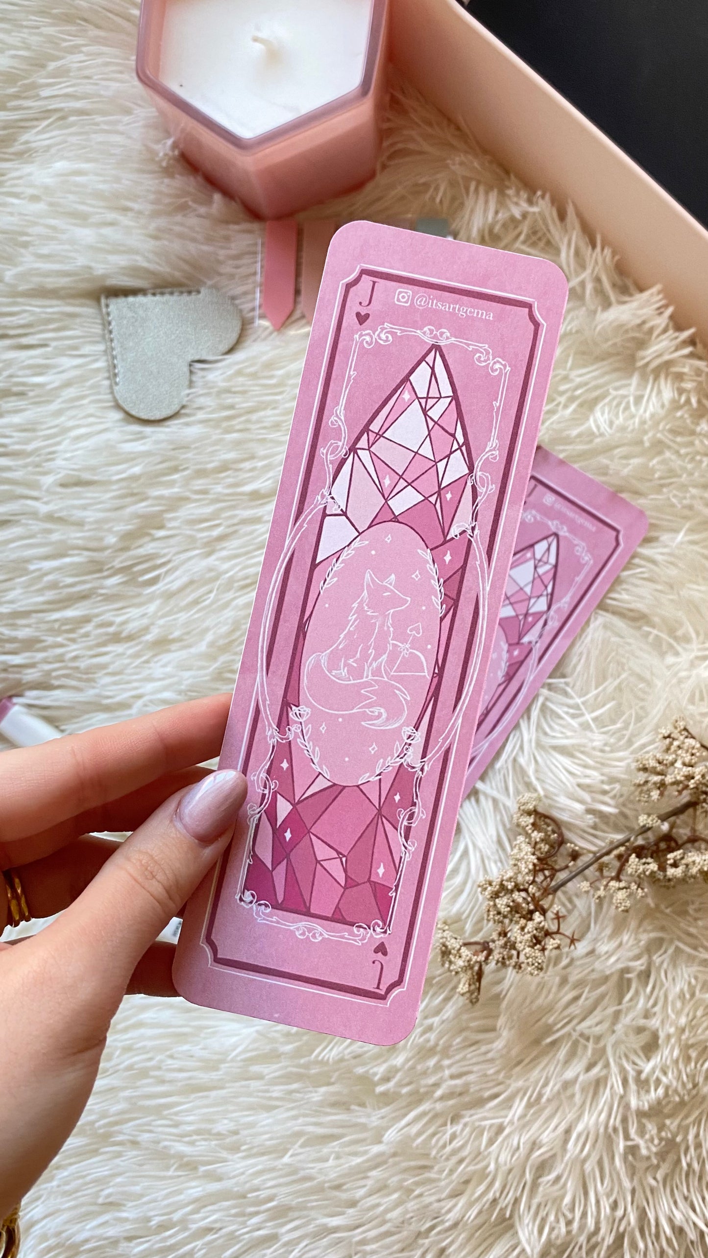 Once Upon a Broken Heart Bookmark Illustration