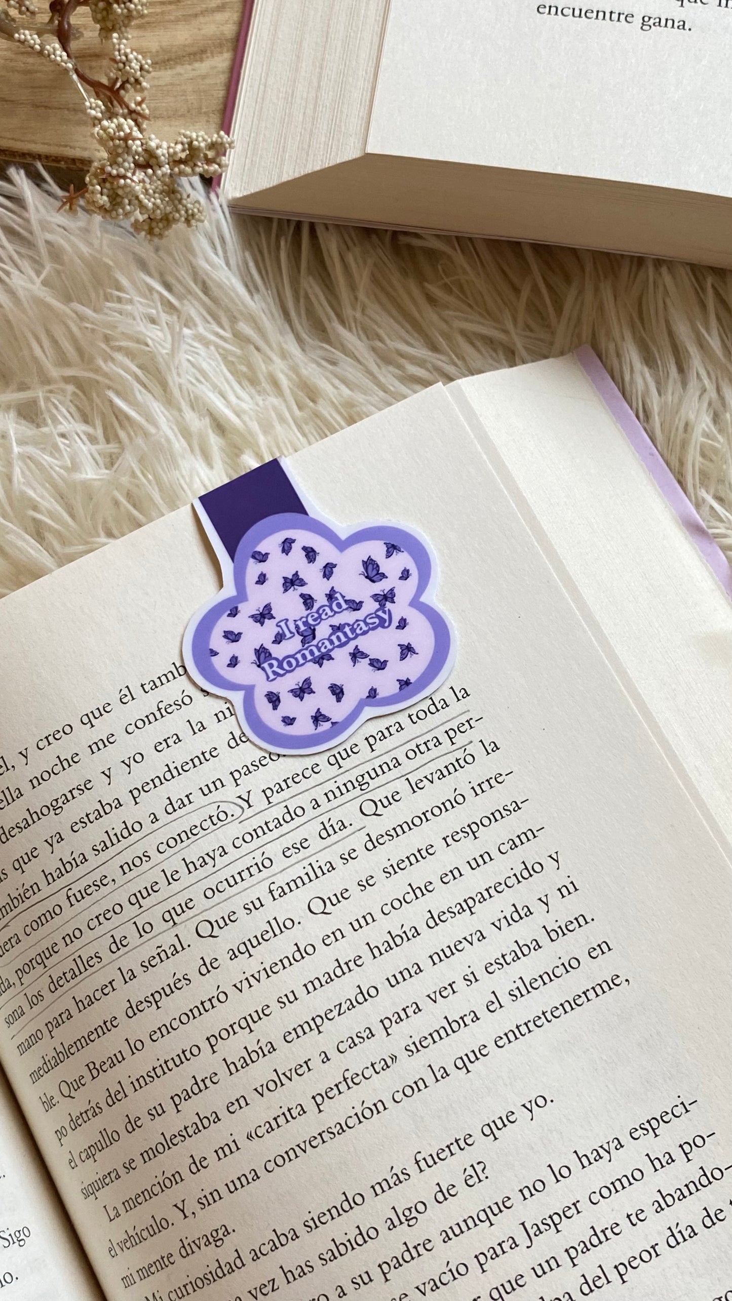 Bookmark magnetic trope book