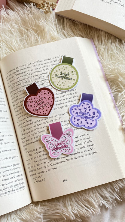 Bookmark magnetic trope book