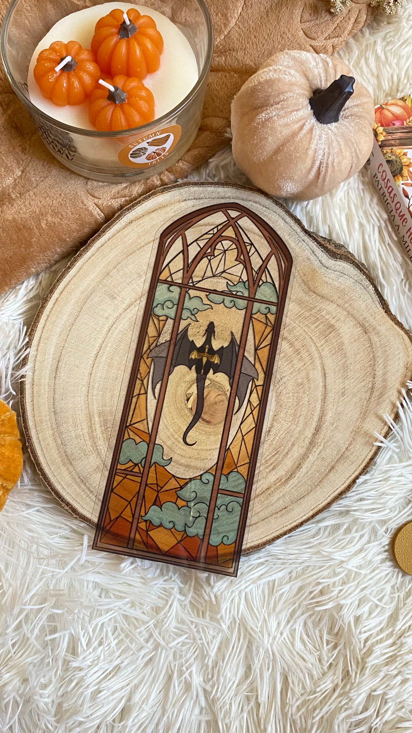 Fourth Wings - Stained Bookmark