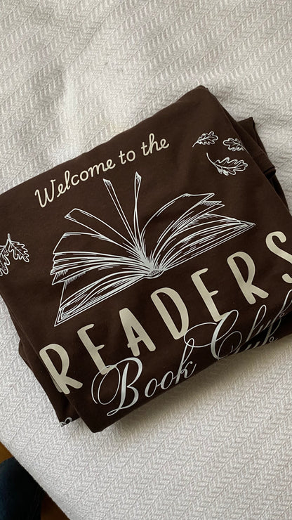 Camiseta 'Welcome to the Reader Book Club'