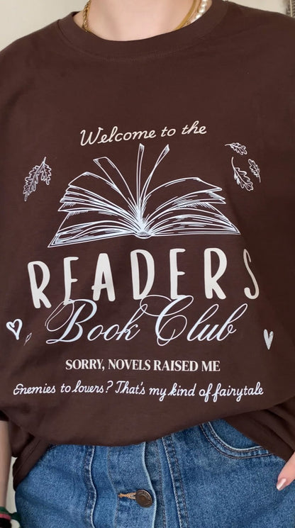 Camiseta 'Welcome to the Reader Book Club'