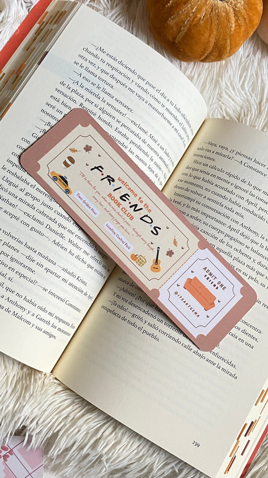 Friends Serie Bookmark Ticket