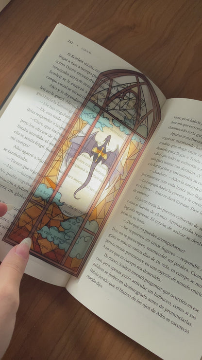 Fourth Wings - Stained Bookmark